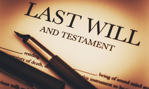 Last Will and Testament Last Will and Testament Document Ready to Sign. Last Will Document and Fountain Pen Closeup Photo.